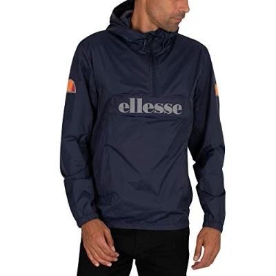 Abbildung von Ellesse Acera OH Trainingsjacke Herren Dunkelblau, Silber, Größe XL