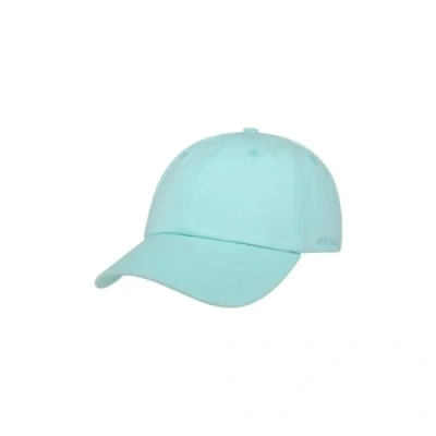 Abbildung von Stetson Rector Basecap Cap für Damen/Herren Sonnenschutz aus Baumwolle (UV Schutz 40+) Baumwollcap größenverstellbar (55 60 cm) Baseballcap Sommer/Winter hellblau One Size