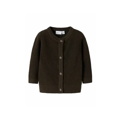 Abbildung von Name It Strickjacke »NBNBUBBA LS KNIT CARD NOOS«, in dezent strukturierter Qualität