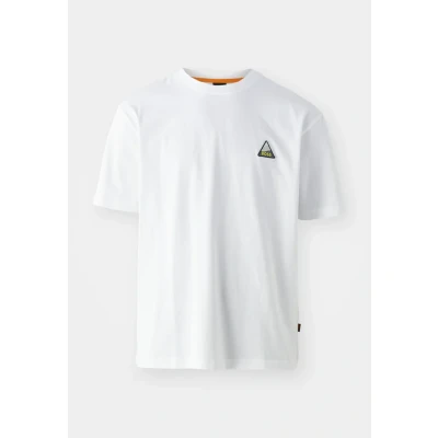 Abbildung von BOSS Fishpatch Tshirt basic, Herren, Größe: XL, White