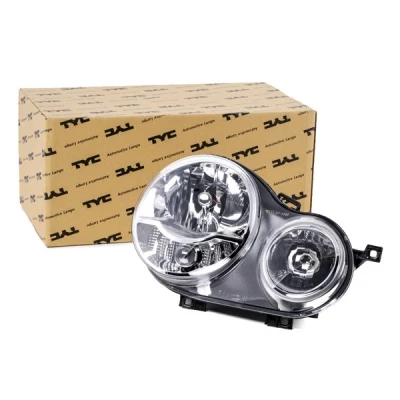 Abbildung von TYC 20 0385 05 2 Scheinwerfer rechts H7, H1 mit Elektromotor, Lampenträger VOLKSWAGEN: Polo IV Hatchback kfzteile, mister auto, atp autoteile,