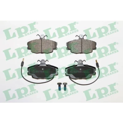 Abbildung von LPR 05P220 Bremsbelagsatz mit Schrauben RENAULT: CLIO 2, Super 5 Hatchback, 11 PEUGEOT: 205 II Hatchback