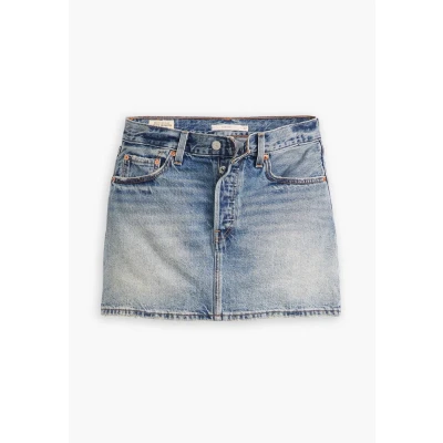 Abbildung von Levi&#039;s ICON Skirt Jeansrock, Damen, Größe: 24, right here now