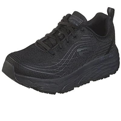 Abbildung von Skechers Damen Max Cushioning Elite Sr Sneaker, Black Textile, 37 EU