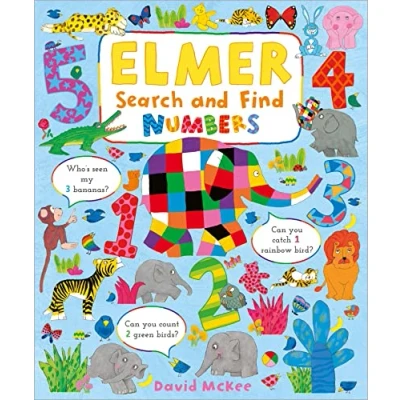Abbildung von Elmer Search and Find Numbers (Elmer Adventures)