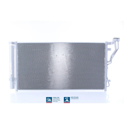 Abbildung von NISSENS 940851 Klimakondensator mit Trockner Aluminium 715 R 134a