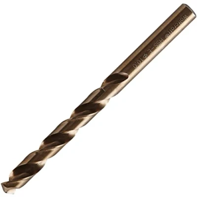 Abbildung von wolfcraft Metallbohrer HSS Co geschliffen, Ø 8 mm I 7460010 Für Bohrungen in besonders zähe und harte Werkstoffe