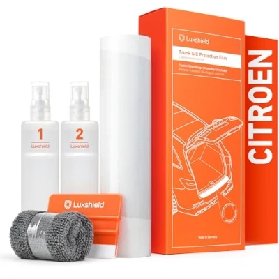 Abbildung von Luxshield Ladekantenschutz Folie für Citroën Spacetourer I 2016 2024 Stoßstangenschutz, Kratzschutz, Lackschutzfolie Transparent