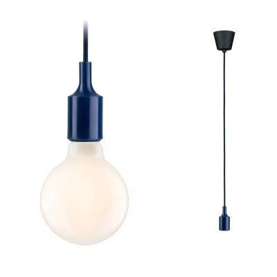 Abbildung von Paulmann Pendelleuchte »Ketil«, 1 flammig, Leuchtmittel E27 ohne Leuchtmittel, E27, max. 1x60W 230V, Stoff/Silikon