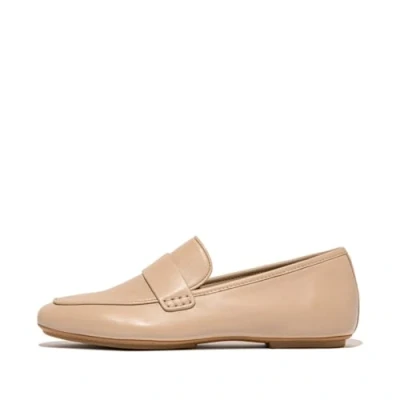 Abbildung von Fitflop Damen Delicato Slipper aus weichem Leder Schuh, Beige (Classic Beige), 43 EU