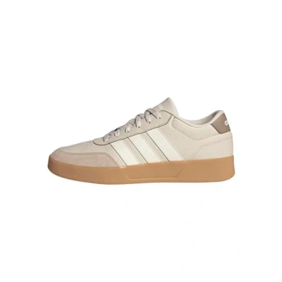 Abbildung von adidas Herren BREAKNET 3.0 Shoes, Orbit Grey/core White/Putty beige, 42 2/3 EU