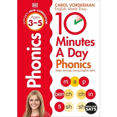 Abbildung von 10 Minutes a Day Phonics, Ages 3 5 (Preschool): Supports the National Curriculum, Helps Develop Strong English Skills (DK Day)
