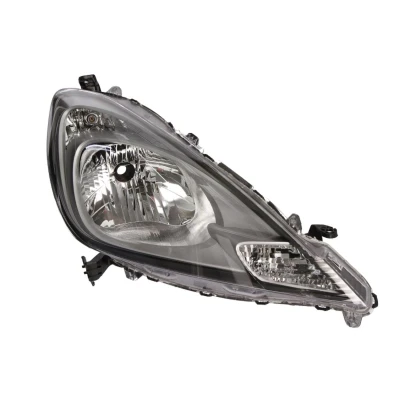 Abbildung von ABAKUS 217 1169R LEMN1 Scheinwerfer rechts H4 chrom glasklar ohne Lampenträger, Glühlampe P43t