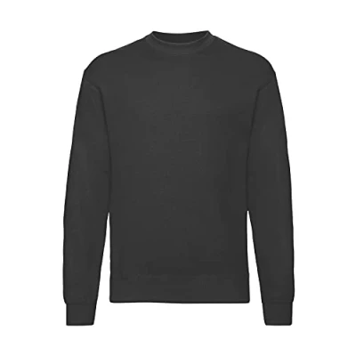 Abbildung von Fruit of the Loom Herren 62 202 0 Sweatshirt, Schwarz, L