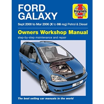 Abbildung von Ford Galaxy Petrol &amp; Diesel (00 06) Haynes Repair Manual