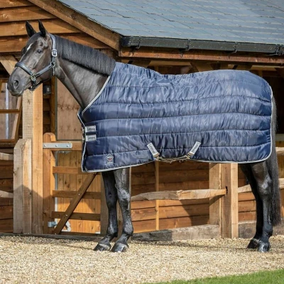 Abbildung von LeMieux Stalldecke Arika Stable Tek 200g Navy 125/169