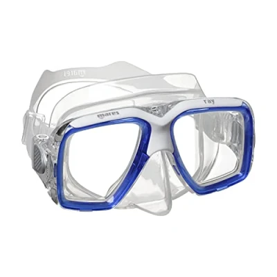 Abbildung von Mares Ray, Maske Erwachsene Unisex, Blau Trasparent/Trasparent