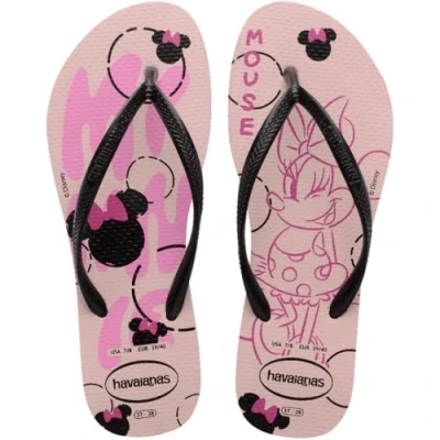 Abbildung von Havaianas Damen Slim Disney Flip Flop, Pfingstrose Rose, 7.5/8 UK