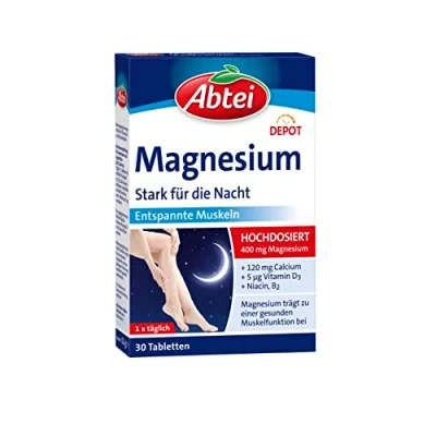 Abbildung von Abtei Magnesium Stark für die Nacht, 30 Tabletten