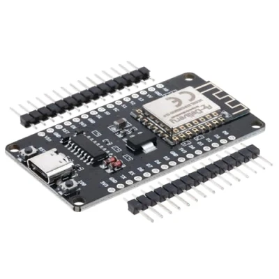 Abbildung von AZDelivery 1x NodeMCU Lolin V3 Module ESP8266 ESP 12F WiFi mit USB C Anschluss Development Board CH340 unverlötet kompatibel Arduino inklusive E Book!