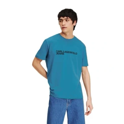 Abbildung von Karl Lagerfeld Jeans Regular TEE Tshirt print, Herren, Größe: Large, Hydro