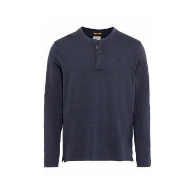 Abbildung von camel active Langarmshirt Night blue, Herren, Größe: Medium, blue