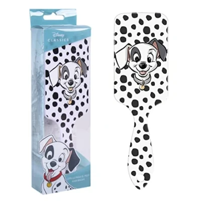 Abbildung von Disney 101 Dalmatiner Haarbürste, Kamm Mädchen Haarschmuck, Entwirrungskamm, Anti Pull Bürste, Geschenk für Frauen, und Jugendliche