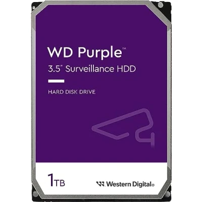 Abbildung von WD Purple 1TB SATA 6Gb/s HDD 8,89cm 3,5Zoll internal 64MB Cache