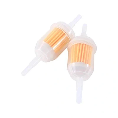 Abbildung von kraftstofffilter,benzinfilter 8mm motorrad,Kraftstofffilter, 2 Stück Benzinfilter Universal Auto Motor Benzin Inline Pipe Mehrweg Kraftstofffilter 6mm Schlauch Vorfilter für PKW Motorrad