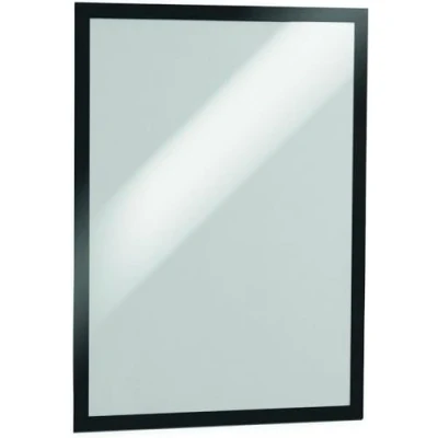 Abbildung von Durable Info Rahmen Duraframe (A3, selbstklebend mit Magnetverschluss) 2 Stück, schwarz, 487301