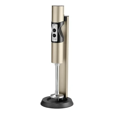Abbildung von ritter stilo 7 Plus kabelloser Stabmixer, Pürierstab mit Akku aus Vollmetall, Made in Germany, Helles Braun