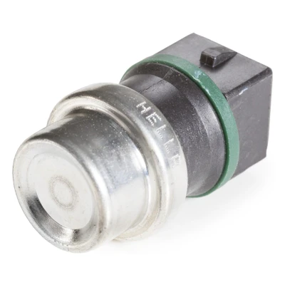 Abbildung von HELLA 6PT 009 107 461 Kühlmitteltemperatursensor grün schwarz mit Dichtung VOLKSWAGEN: GOLF 3, Polo III Hatchback, 3 Variant