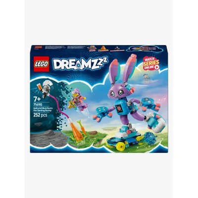 Abbildung von LEGO DREAMZzz 71490 Izzie und Bunchurro der Gaming Hase