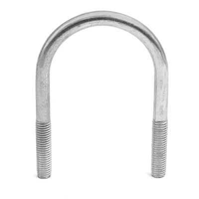 Abbildung von Design61 4X Bügelschraube M10 x 90mm Ø 40mm Bügelbolzen Gewindebügel Galvanisch Verzinkt U Bolzen