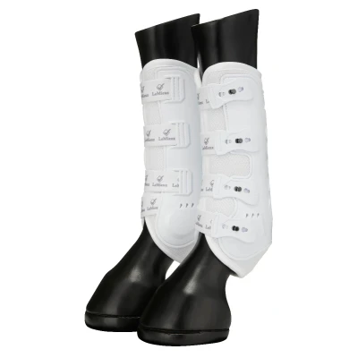 Abbildung von LeMieux Beinschutz Snug Boots Ultramesh Vorderseite Weiß M