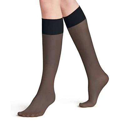 Abbildung von Falke MATT Kniestrümpfe, Damen, Größe: 39 42, Marine
