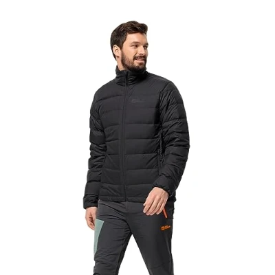 Abbildung von Jack Wolfskin Ather Daunenjacke, Herren, Größe: XXL, Black