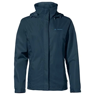 Abbildung von Vaude Escape Regenjacke / wasserabweisende Jacke, Damen, Größe: 52, Dark sea