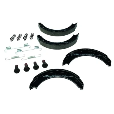 Abbildung von HELLA 8DA 355 050 301 Handbremsbeläge ohne Handbremshebel mit Zubehör MERCEDES BENZ: B Class, 190, A Class
