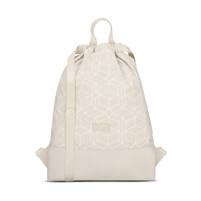 Abbildung von Larkson NO 7 Turnbeutel Tagesrucksack, Größe: One Size, Sand gemustert