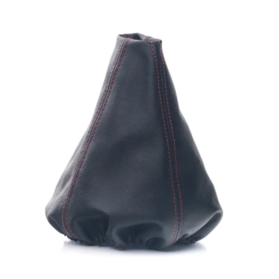 Abbildung von CARPASSION 10055 Schalthebelverkleidung Leder schwarz Universal