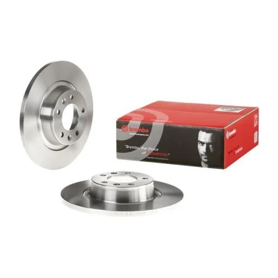 Abbildung von BREMBO COATED DISC LINE 08.6704.11 Bremsscheibe 265 10,5 5 voll beschichtet mit Schrauben RENAULT: ESPACE 3