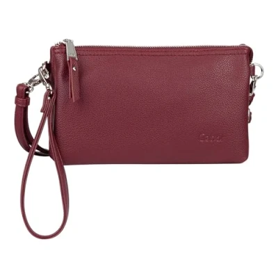 Abbildung von Gabor bags Emmy Damen Abendtasche Clutch Klein Rot