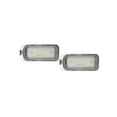 Abbildung von AUTO STYLE Satz LED Nummerschildbeleuchtung kompatibel mit Ford/Jaguar diverse Modelle