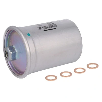 Abbildung von SOFIMA S 1506 B Kraftstofffilter Filtereinsatz AUDI: 80 B4 Avant, Cabriolet B4, Saloon, VOLKSWAGEN: GOLF 1 Cabriolet, Caddy Pickup