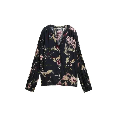 Abbildung von TOM Tailor Bluse, Damen, Größe: 34, Big flower design