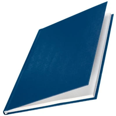 Abbildung von Leitz 73970035 Buchbindemappe impressBIND, Hard Cover, A4, 28 mm, 10 Stück, blau