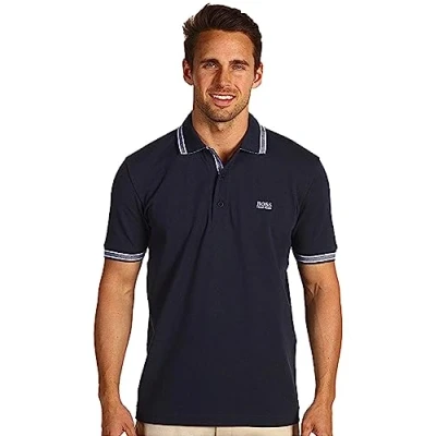 Abbildung von BOSS Polohemd Herren, Marineblau, L