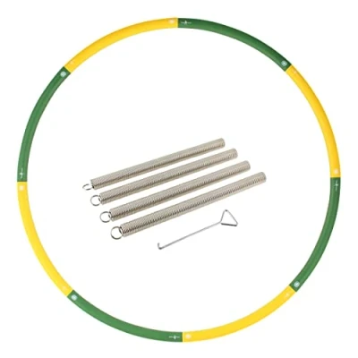 Abbildung von hoopomania Booster Hoop [0,85 kg + 4 x 200 Gramm] Hula Reifen füllen Hulla Hup