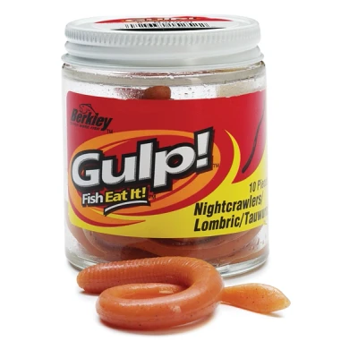 Abbildung von Berkley Gulp Nightcrawler Tauwurm braun